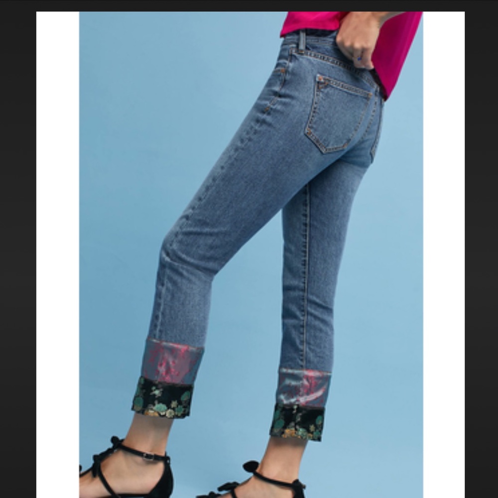 Anthropologie pilcro slim boyfriend jeans size 26